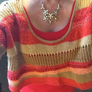 Free People Cropped Sweater